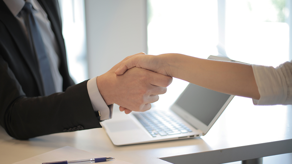 image of people shaking hands